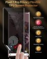 Matte HD Transparent Anti-Spy Hydrogel Soft Film for Google Pixel 7 Pro 6 6A Anti-Shatter Privacy Screen Protector No Glass. 