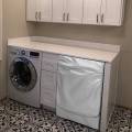 Washing Machine Cover,Washer/Dryer Cover for Front-Loading Machine Waterproof Dust-Proof. 