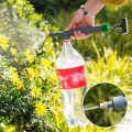 High Pressure Air Pump Manual Sprayer Adjustable Drink Bottle Spray Head Nozzle Garden Watering Tool Sprayer Agriculture Tools. 
