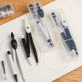 Metal Compass Geometry Set Zinc Alloy Multifunction-clip Pen Compass Writing Drawing Tools School Office Stationery. 