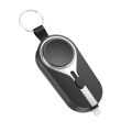 New Keychain Power Bank Ultra-thin Mini Portable Emergency Charging Watch Wireless Charging 2-in-1 2000 Ma. 