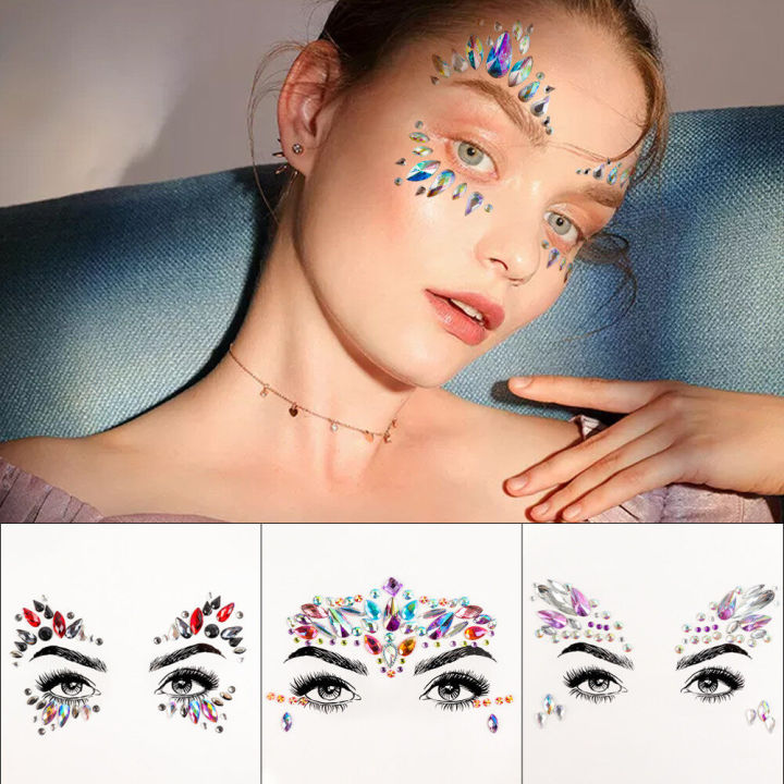 3D%20Face%20Jewel%20Crystal%20Body%20Art%20Sticker%20Make%20Up%20Festival%20Face%20Gems%20Glitter%20Rhinestones%20Face%20Tattoo%20for%20Festival%20Party%20Dressing%20UP%20-%20Image%203