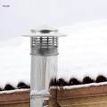 Chimney Rain Caps Pipe Cap Rain Resistant Easy Install Cap. 
