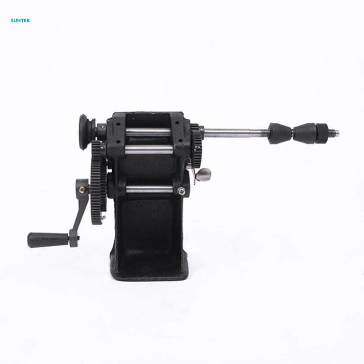 Manual Coil Winding Machine Counter Coil Winding Machine Heavy Duty Hand Winding Machine Hand Tool Range 0-9999 for Tassel Elastic Cord