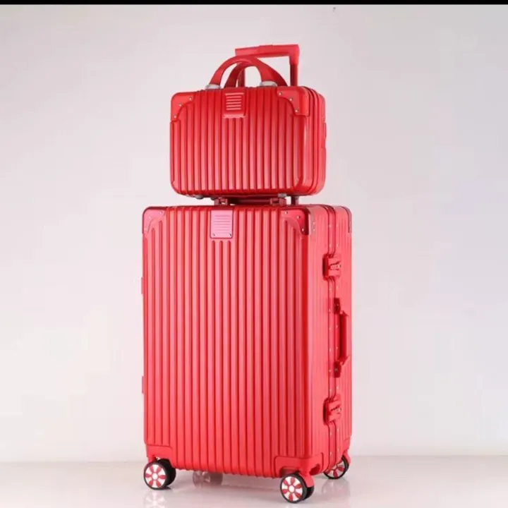 Wedding%20Box%20Bridal%20Suitcase%20Box%20Red%20Universal%20Wheel%20Trolley%20Case%20Female%20Bride%20Makeup%20Bag%20Fresh%20Wedding%20-%20Image%207