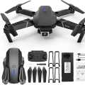 New E525 Quad Copter Drones HD 4K 1080P Camera WiFi FPV Height Keeping Remote Control Foldable Quadcopter Drone Toys Gift. 