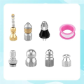 Sewer Jetter Nozzle Kit Pressure Drain Hydro Jet Hose Head Tip Pressure Washer Sewer Cleaning Tool Sewer Cleaning Tools. 