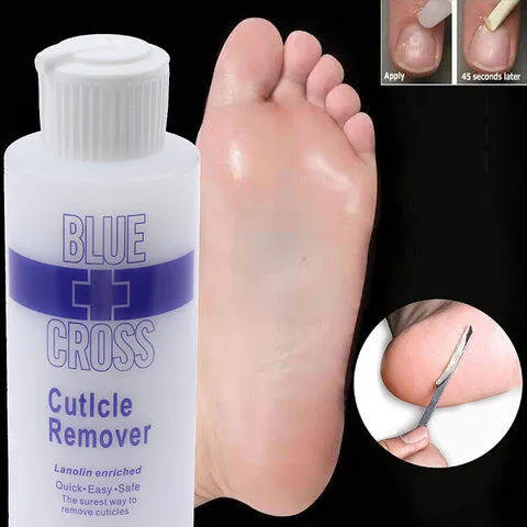 Foot Cuticle Remove Dead Foot Exfoliator Softener Remove Dead Skin and Calluses Foot Mask Pedicure Nail Enhancer 177 ML SAB (FROM MALAYSIA)