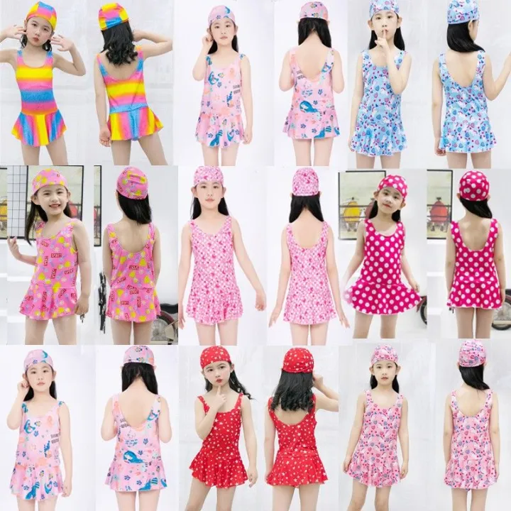 Hooded%20New%20Children's%20Suit%20Swimming%20Suit%20One-Piece%20Baby%20Girl%20Swimsuit%20Student%20Swimming%20Trunks%20Children%20and%20Teens%20Hot%20Spring%20Bathing%20Suit%20-%20Image%202