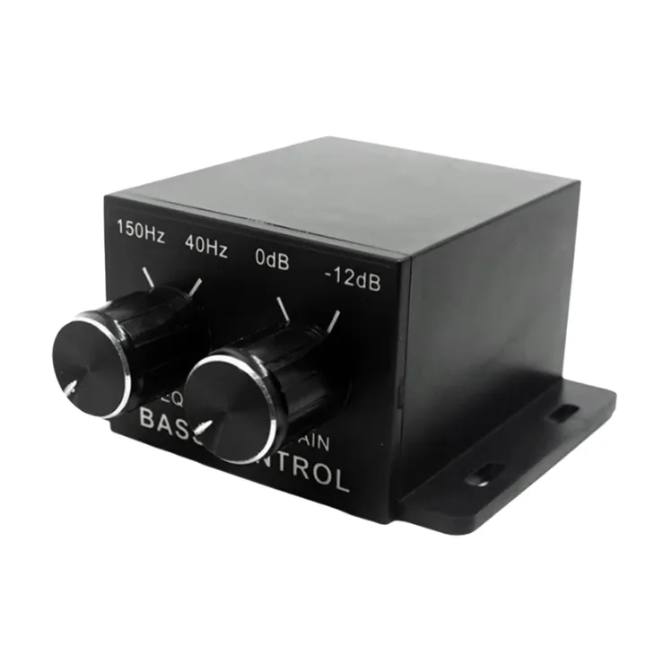 Auto Volume Adjuster Auto Amplifier Level Universal Car Audio Amplifier Bass Remote Volume ...
