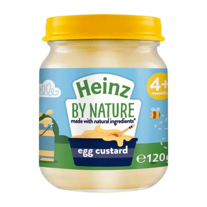 Heinz by Nature Egg Custard Jar 120g