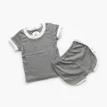 2023 Kids Summer Clothes Cotton Boys Clothing Girls Toddler Outfits Shorts 2 Piece Set Little Girl Baby. 