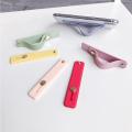 Candy color finger ring holder mobile phone holder stand push pull sticker paste universal hand band phone holder. 