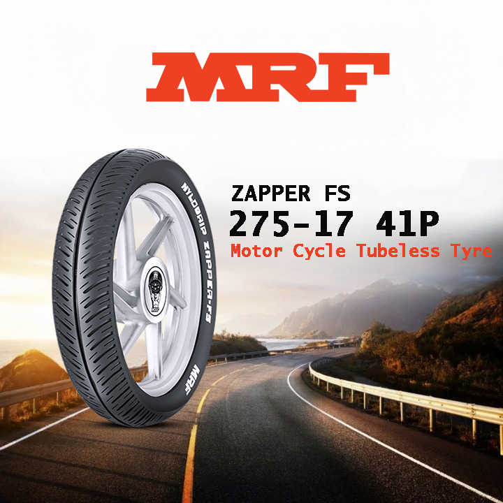 MRF 275-17 TUBE LESS ZAPPER FS 4PR/41P