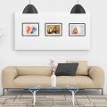 Abstract Colorful Feathers printed watercolor art paint modern home décor decoration living room design gift item with A4 (21.70 cm x 15.00 cm) size photo picture frame. 