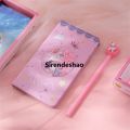 Sirendeshao dairy books for girls Kawaii Unicorn Notebook Set For Girls Cute Notebook Diary Book Stationery Set For Kids Writing School Office Stationery Supplies Fashion. 