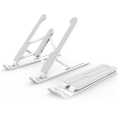 Multi Position Foldable Notebook Bracket White Color. 