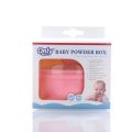 Portable PP Makeup Box ABS Plush Baby Powder Box Talcum Powder Box. 