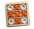 Tic Tac Toe Wooden Block Game - XO Game Puzzle Game for Kids & Adults. 