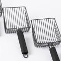 Reliable Cat Litter Cleaning Tool Convenient Non-stick Metal Cat Litter Scoop with Long Handle Easy Pet Cleaning Tool for Southeast Asian Buyers. 