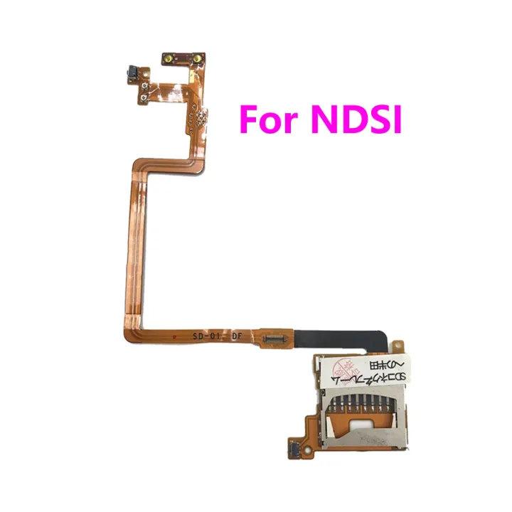 L R Button Ribbon Cable For NDSi DSi SD Card Slot Socket Ribbon Line L ...