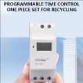 230v 10A Digital Programmable Timer Switch LCD Time Switch Timing Relay Electronic Controller Weekly 7 Days 16 On & Off D-1-41-1500 L. 