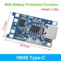 New Version 5V 1A 18650 TP4056 Lithium Battery Charger Module Charging Board With Protection Dual Functions 1A Li-ion. 