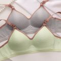 Adjustable Close-fitting Wireless Deep V Bra Shockproof Anti-sagging Brassiere for Women Thin Gathered Breasts Push Up Underwear Girls Ladies. 