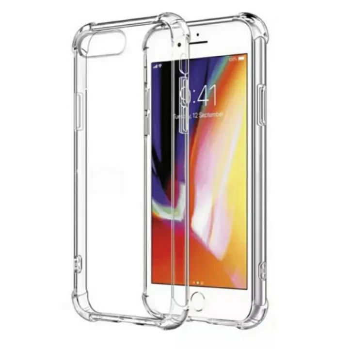 iPhone%207%20Plus%20Back%20Cover%20Transparent%20Soft%20Silicone%20Clear%20Case%20Shockproof%20Bumper%20iPhone%20Case%20For%20Boys%20Girls%20-%20Image%209