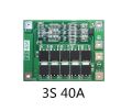 BMS 3S 40A Li-ion Lithium Battery Charger Protection Board 18650 BMS ( battery management system ) For Drill Motor 11.1V 12.6V Enhance Balance. 