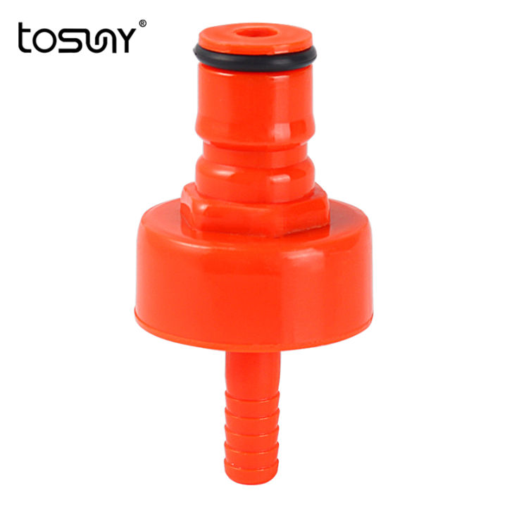 【In-demand】 Home Brew Plastic Carbonation Cap Line Cleaning Cap Connect With Lock Used For Soda Water Pet Bottle Carbonation Tool