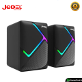 JEDEL S-526 Stereo Super Bass RGB Light PC Computer Speakers. 