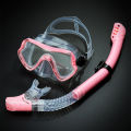 bellylady Professional Swimming Goggles Snorkeling Set Large Frame Silicone Diving Masks Swimming Pool Equipment. 
