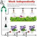 Garden Automatic Drip Irrigation Set,30M Adjustable Mini DIY Irrigation Kit,1/4 inch Heavy Duty Tube Watering Kit for Patio Lawn Garden Greenhouse Flower Bed. 
