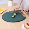 New Vertical Double Sided Cutting Board, Non-Slip Plastic Cutting Board for Kitchen, Reversable Chopping Board Round Mildew-proof Cutting Board for Fruit Meat- Chopping Board Round & Recatangle. 