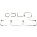 1pc Retro Alloy Metal Flower Purse Bag DIY Craft Frame Kiss Clasp Lock Silver MJK. 