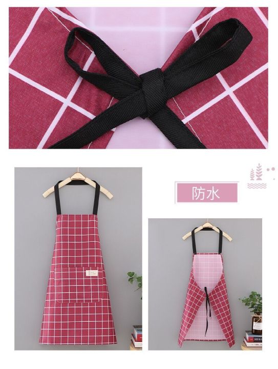 %E3%80%90HOT%E3%80%91%20Apron%20Waterproof%20Bib%20Kitchen%20Apron%20With%20Pockets%20BBQ%20Cooking%20Drawing%20Crafting%20Aprons%20Clothes%20For%20Women%20Chef%20Cooking%20-%20Image%205