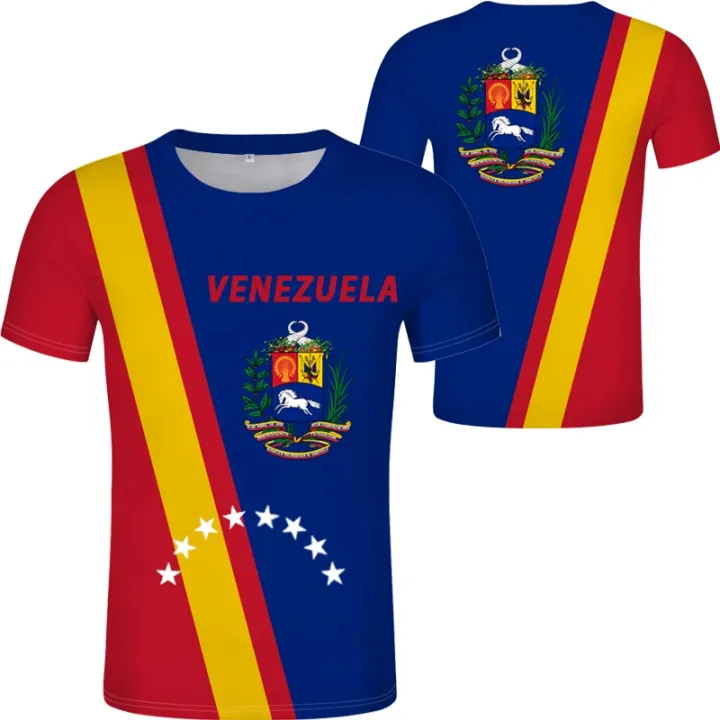 Fashion%20Men's%20T-shirt%20Venezuela%20Flag%20Print%20TShirt%20Men%20Clothing%20Oversized%20Short%20Sleeve%20Casual%20Streetwear%20Blouse%20Male%20y2k%20clothes%20-%20Image%204