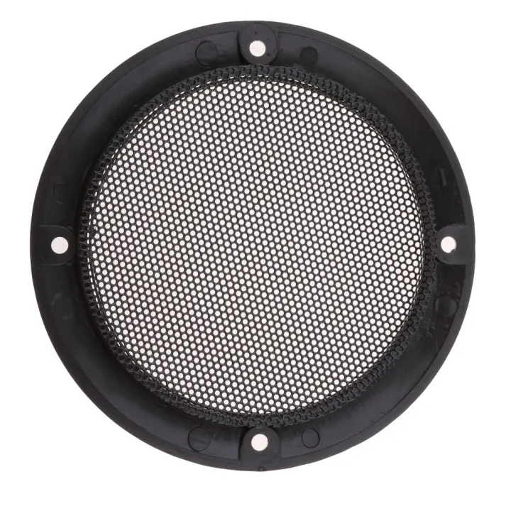2X%20Speaker%20Grille%20Cover%20Loudspeaker%20Protective%20Mesh%20Cover%20Circle%204''+6.5''%20-%20Image%207