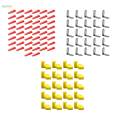 20Pcs Tile Leveling System Spacers Portable Ceramic Installation Right Angle Auxiliary. 