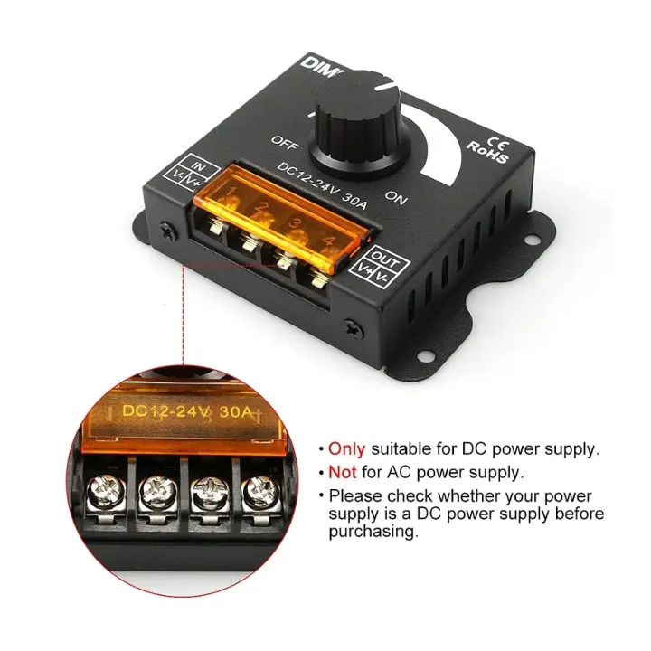 DC%2012V%2024V%20LED%20Dimmer%20Switch%2030A%20360W%20Voltage%20Regulator%20Brightness%20Adjustable%20Controller%20LED%20Strip%20Light%20Lamp%20PWM%20Dimming%20Dimmer%20-%20Image%204