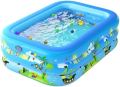 150 x 110 x 50 Cm Intime Giant Family Pool - Swimming Pool With Air Pump and PVC Ball. 