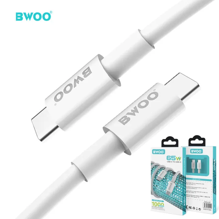 Genuine%20BWOO%20X192%2065W%20Type%20C%20to%20C%20PD%20Fast%20Charging%20Date%20Cable%20For%20Laptop%20Smartphones%20-%20Image%202