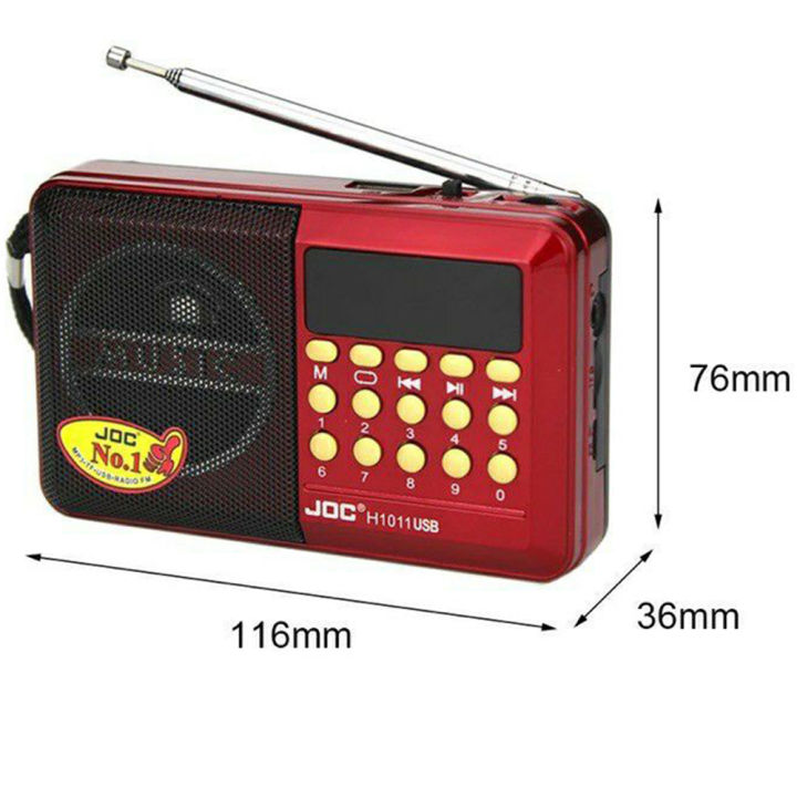 JOC%20Radio%20Rechargeable%20Portable%20FM%20USB%20/%20SD%20Card%20/%20Bluetooth%20/%20Earphone%20Hi%20Fi%20Radio%20With%20Screen%20USB%20Mini%20FM%20Radio%20-%20Image%206