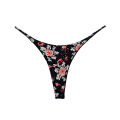 Cotton Leopard G String Flower Women Panties Briefs Thong Low Waist T-back Underwear Seamless Female Lingerie Size S-XXL. 