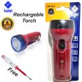 Rechargeable Light Lumi Rechargeable LED Torch Rechargeable LED Torch Flashlight Torch Uses Chargeable Home Use Camping  Rechargeable Torch. 