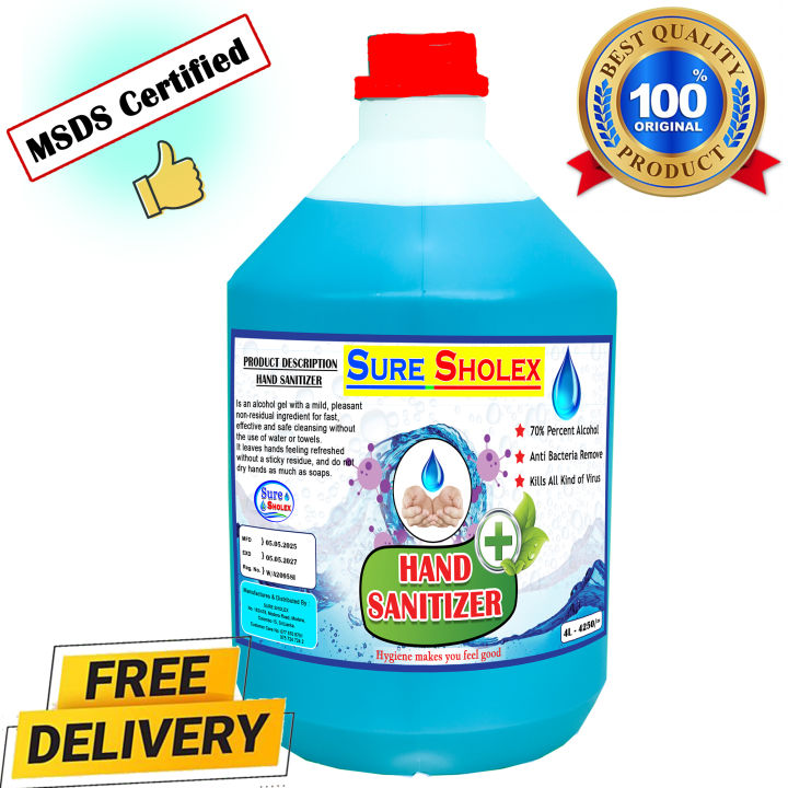Hand Sanitizer Cleaner 75 4L WHO Recommended Formula Daraz lk hand-sanitizer-cleaner-75-4l-who-recommended-formula-daraz-lk