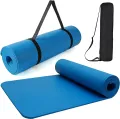 High Quality Non Slip Yoga Mat for Indoor Outdoor Training Exercise 8MM Mat with Carry Bag. 