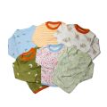 LONG SLEEVE TSHIRT FOR KIDS HOME WEAR 03 PIECES UNISEX. 