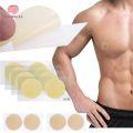 Men Disposable Self-adhesive  Cover/ Round Invisible Bra Stickers/ Transparent Sweat-proof bra Paste for Women Intimates Accessories. 